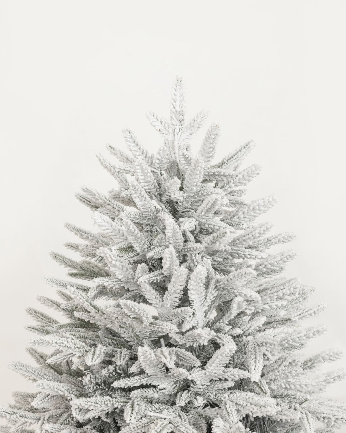 Sapin de Noël artificiel Elvara - Vert enneigé