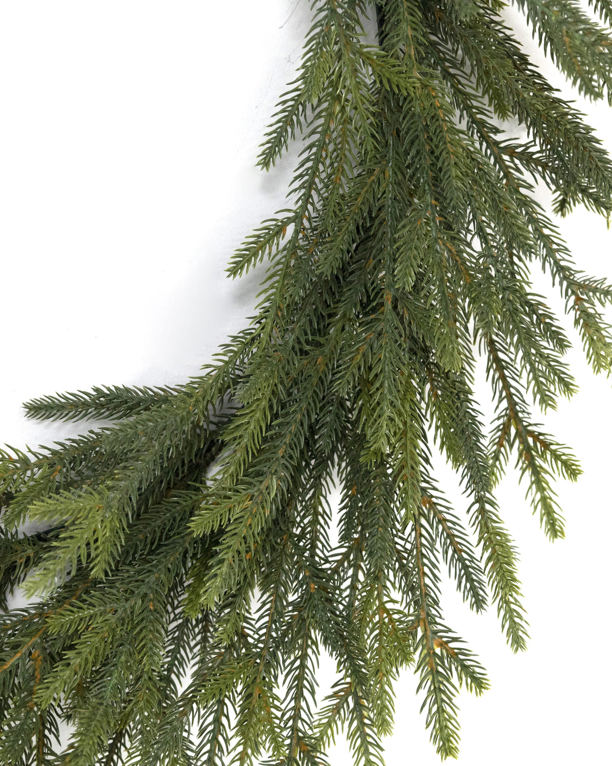 Couronne de Noël en sapin artificiel Montara - Vert