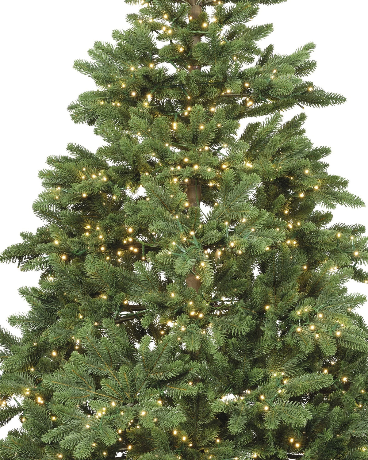 Sapin de Noël artificiel lumineux Norwald - Vert