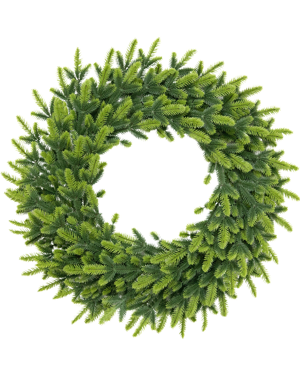 Couronne de Noël en sapin artificiel Valtera - Vert