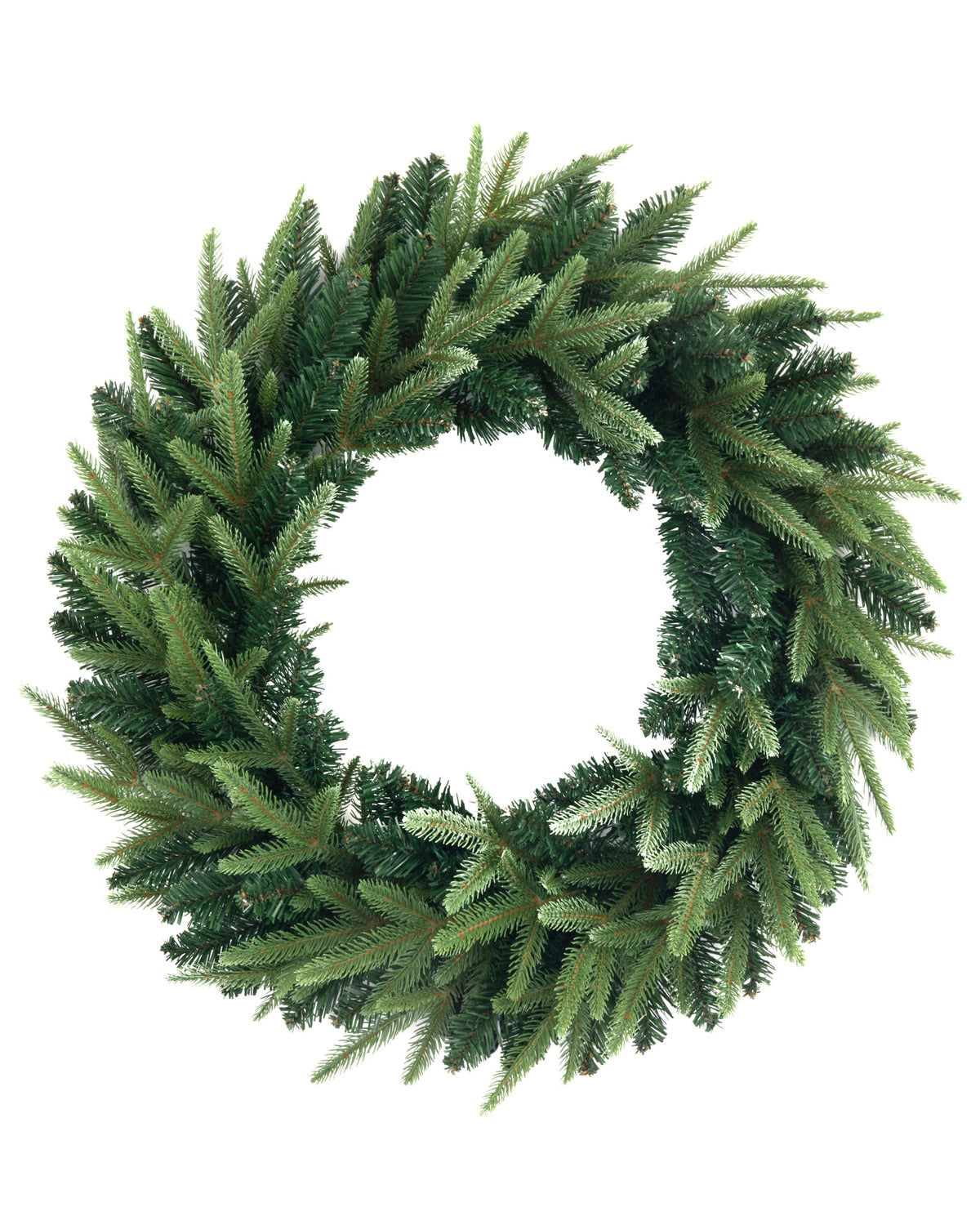 Couronne de Noël en sapin artificiel Elvara - Vert
