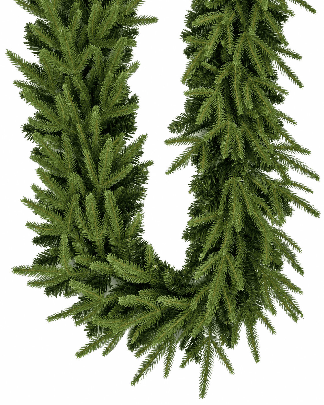 Guirlande de Noël en sapin artificiel Elvara - Vert