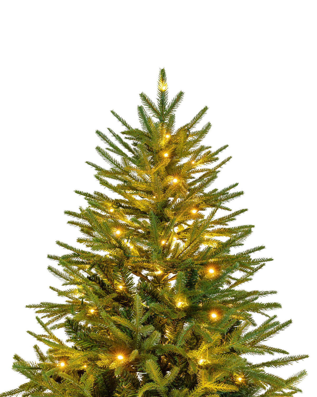 Sapin de Noël artificiel lumineux Elvara - Vert