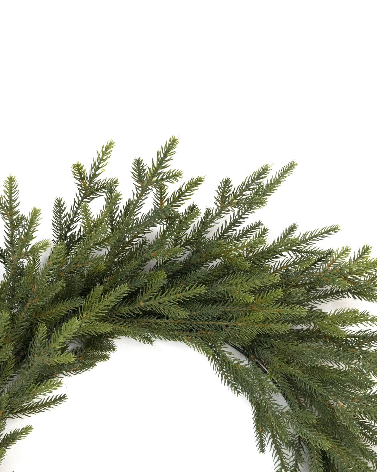 Couronne de Noël en sapin artificiel Montara - Vert