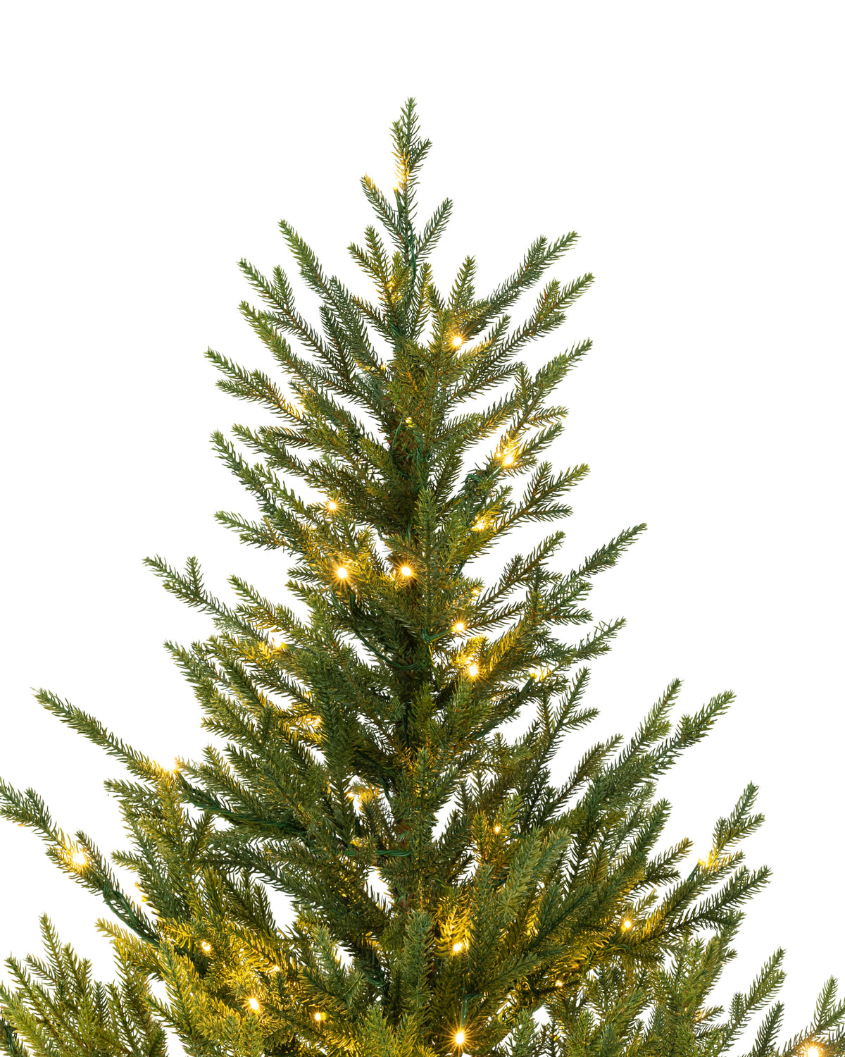 Sapin de Noël artificiel lumineux Montara - Vert