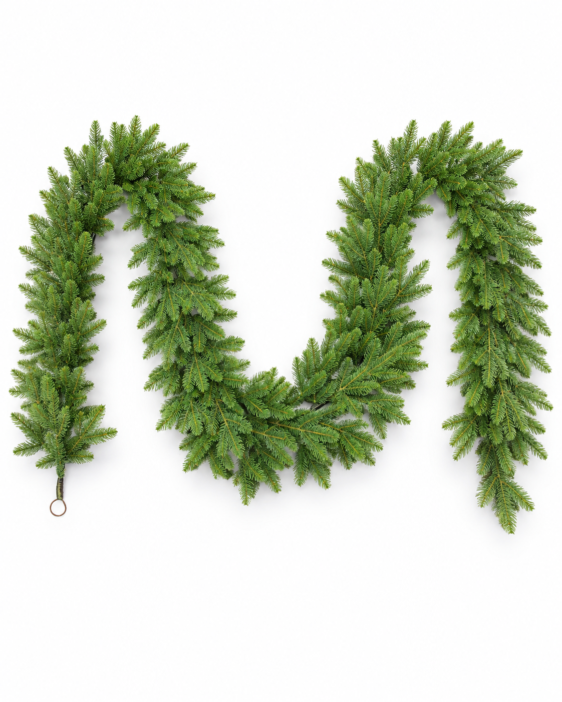 Guirlande de Noël en sapin artificiel Norwald - Vert