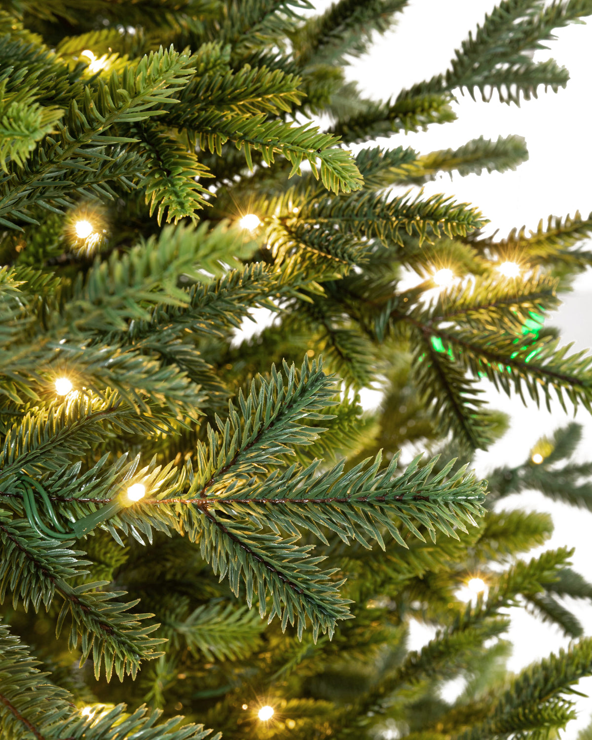 Sapin de Noël artificiel lumineux Valtera - Vert