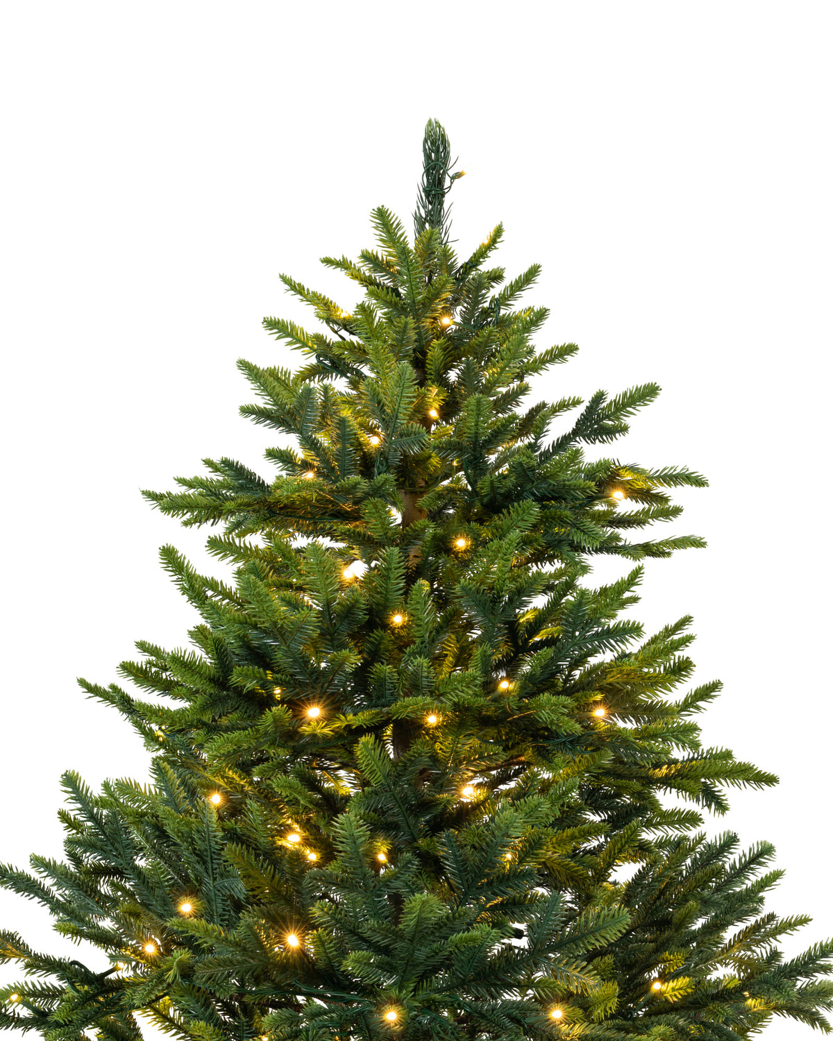 Sapin de Noël artificiel lumineux Valtera - Vert